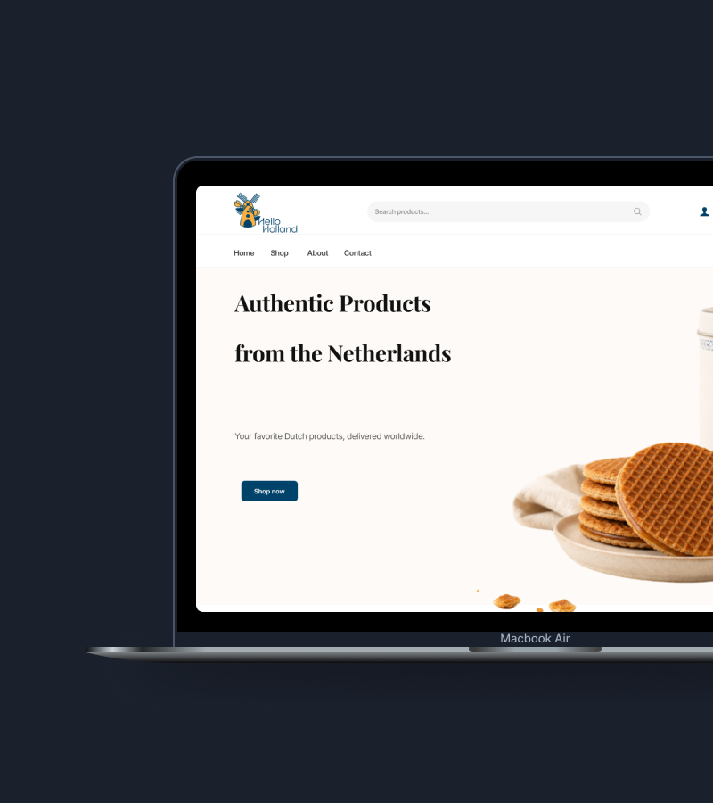 HELLO HOLLAND – Dutch Webshop Redesign thumbnail