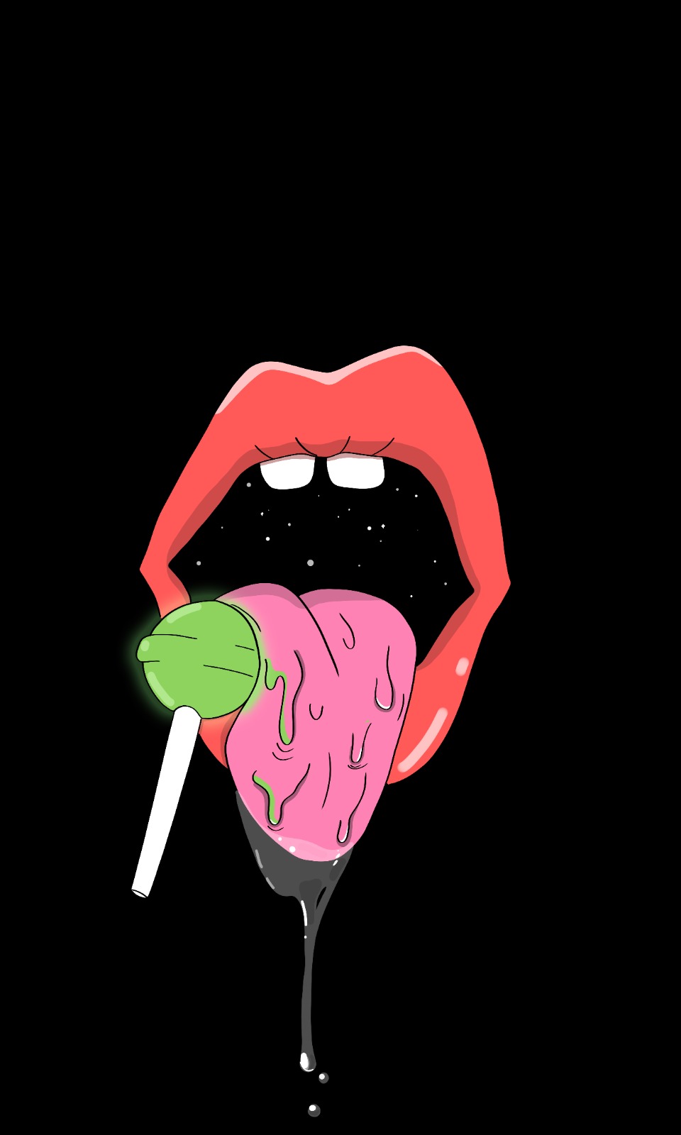 Mouth drawing